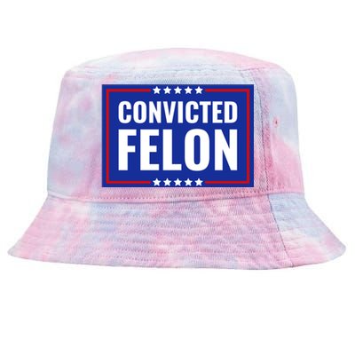 Trump Convicted Felon Tie-Dyed Bucket Hat