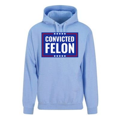 Trump Convicted Felon Unisex Surf Hoodie