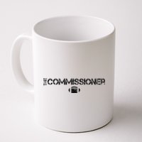 The Commissioner Fantasy Football Draft Vintage Coffee Mug