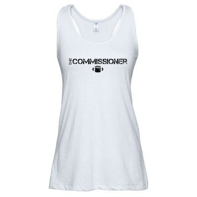 The Commissioner Fantasy Football Draft Vintage Ladies Essential Flowy Tank