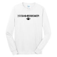 The Commissioner Fantasy Football Draft Vintage Tall Long Sleeve T-Shirt