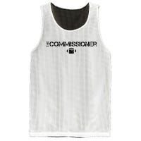 The Commissioner Fantasy Football Draft Vintage Mesh Reversible Basketball Jersey Tank