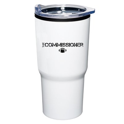 The Commissioner Fantasy Football Draft Vintage Tumbler