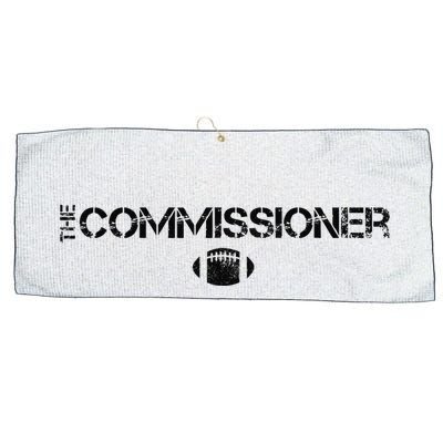 The Commissioner Fantasy Football Draft Vintage Large Microfiber Waffle Golf Towel
