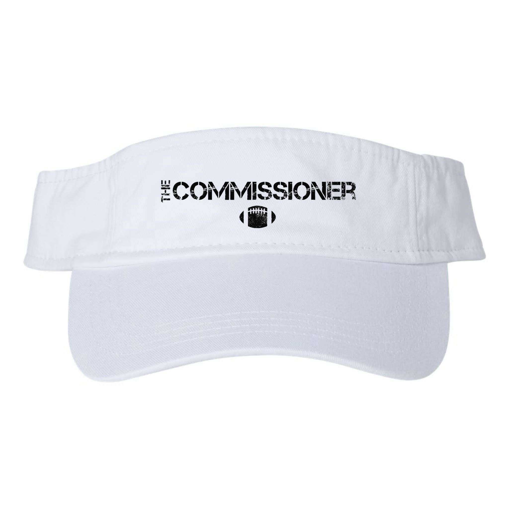 The Commissioner Fantasy Football Draft Vintage Visor