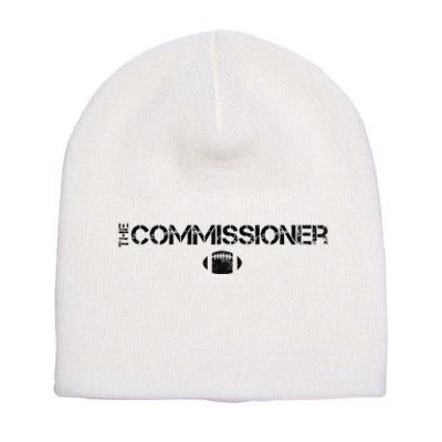 The Commissioner Fantasy Football Draft Vintage Short Acrylic Beanie