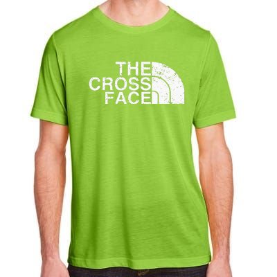 The Cross Face Vintage Classic Wrestling Freestyle Adult ChromaSoft Performance T-Shirt