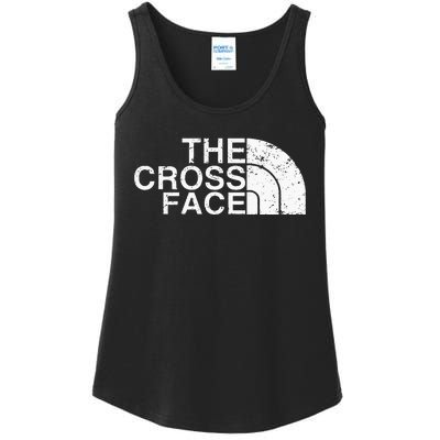 The Cross Face Vintage Classic Wrestling Freestyle Ladies Essential Tank