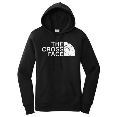 The Cross Face Vintage Classic Wrestling Freestyle Women's Pullover Hoodie