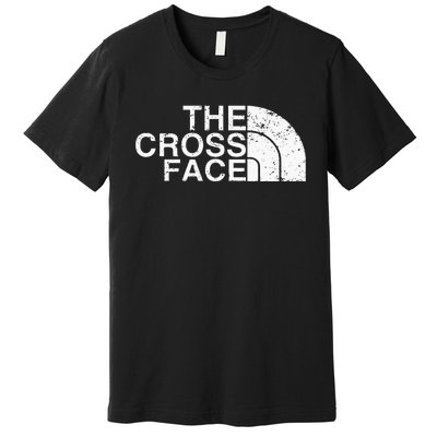 The Cross Face Vintage Classic Wrestling Freestyle Premium T-Shirt