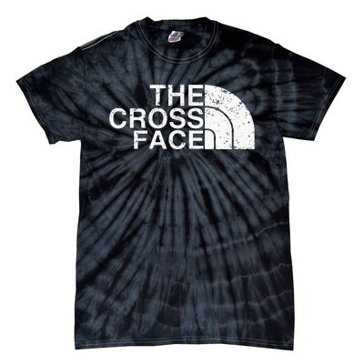 The Cross Face Vintage Classic Wrestling Freestyle Tie-Dye T-Shirt