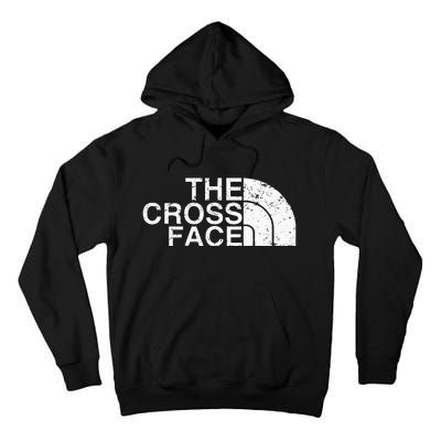 The Cross Face Vintage Classic Wrestling Freestyle Tall Hoodie