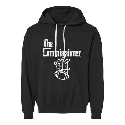 The Commissioner Fantasy Football Commish FFL Garment-Dyed Fleece Hoodie