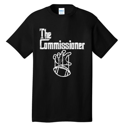 The Commissioner Fantasy Football Commish FFL Tall T-Shirt