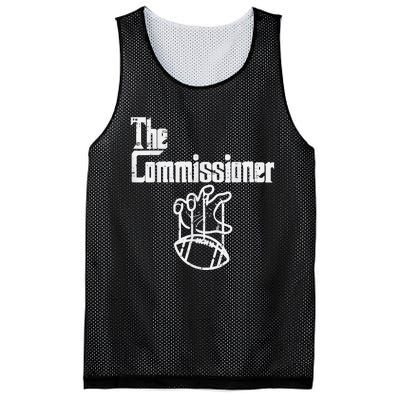 The Commissioner Fantasy Football Commish FFL Mesh Reversible Basketball Jersey Tank