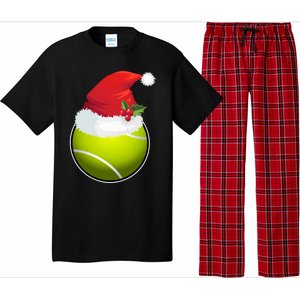 Tennis Christmas Funny Tennis Xmas Gift Pajama Set