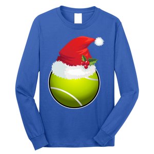 Tennis Christmas Funny Tennis Xmas Gift Long Sleeve Shirt