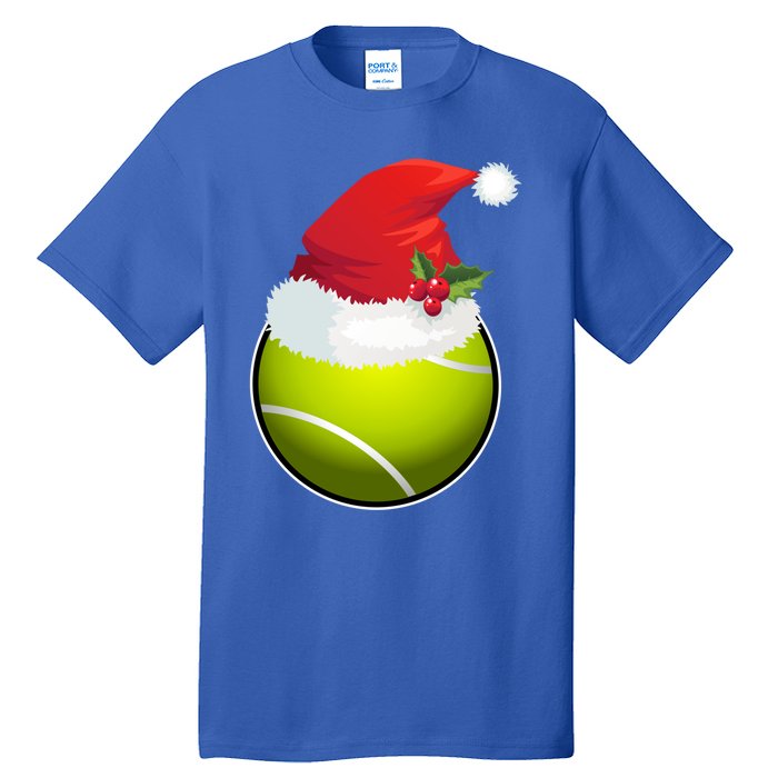 Tennis Christmas Funny Tennis Xmas Gift Tall T-Shirt