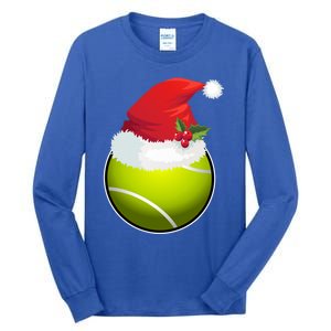 Tennis Christmas Funny Tennis Xmas Gift Tall Long Sleeve T-Shirt