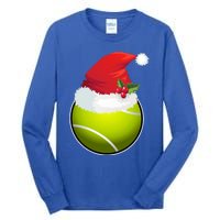 Tennis Christmas Funny Tennis Xmas Gift Tall Long Sleeve T-Shirt