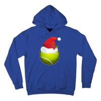 Tennis Christmas Funny Tennis Xmas Gift Tall Hoodie