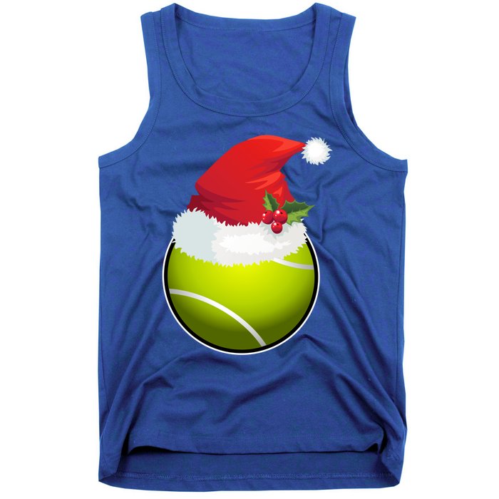 Tennis Christmas Funny Tennis Xmas Gift Tank Top