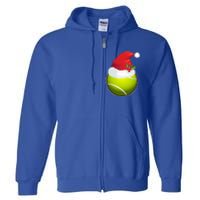 Tennis Christmas Funny Tennis Xmas Gift Full Zip Hoodie