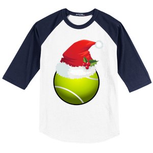 Tennis Christmas Funny Tennis Xmas Gift Baseball Sleeve Shirt