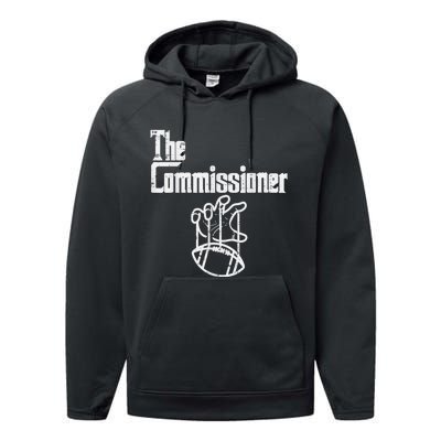 The Commissioner Fantasy Football Performance Fleece Hoodie