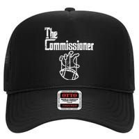 The Commissioner Fantasy Football High Crown Mesh Back Trucker Hat