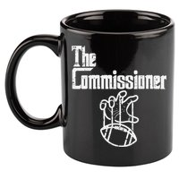 The Commissioner Fantasy Football 11oz C Handle Ceramic Mug