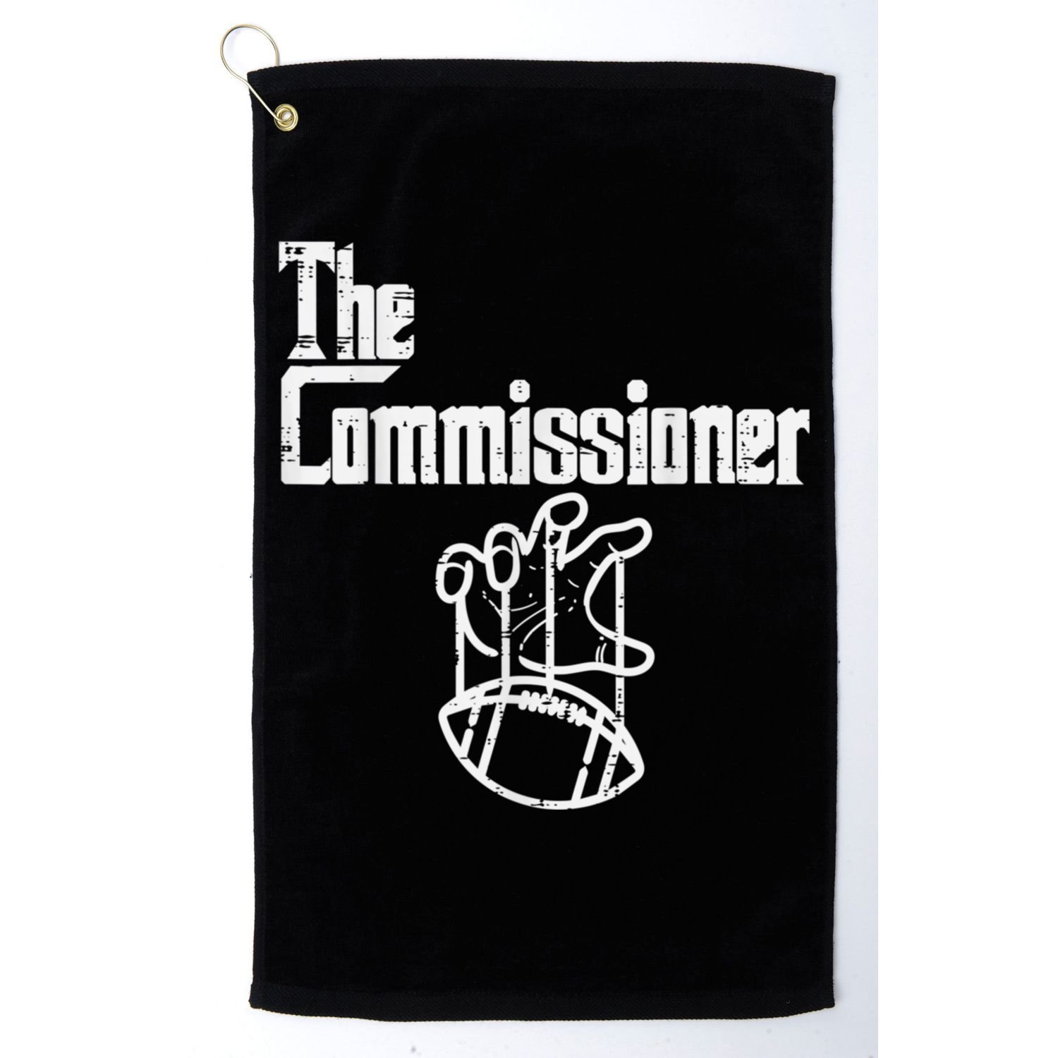 The Commissioner Fantasy Football Golf Towel