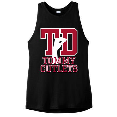 Tommy Cutlets Football Ladies PosiCharge Tri-Blend Wicking Tank