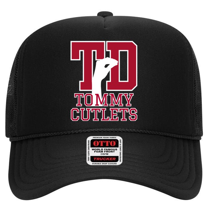 Tommy Cutlets Football High Crown Mesh Back Trucker Hat