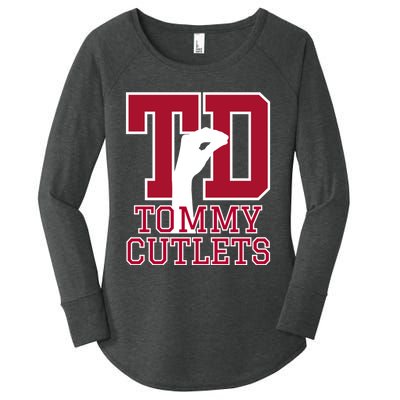 Tommy Cutlets Football Women's Perfect Tri Tunic Long Sleeve Shirt