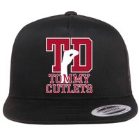 Tommy Cutlets Football Flat Bill Trucker Hat