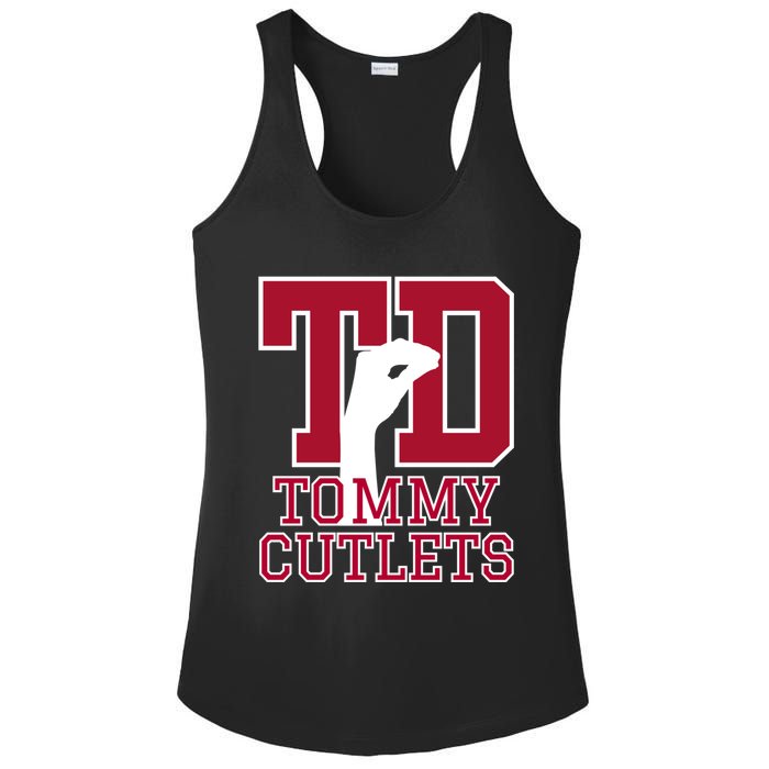 Tommy Cutlets Football Ladies PosiCharge Competitor Racerback Tank