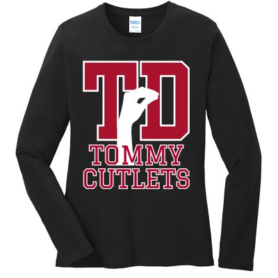 Tommy Cutlets Football Ladies Long Sleeve Shirt