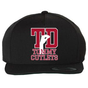 Tommy Cutlets Football Wool Snapback Cap