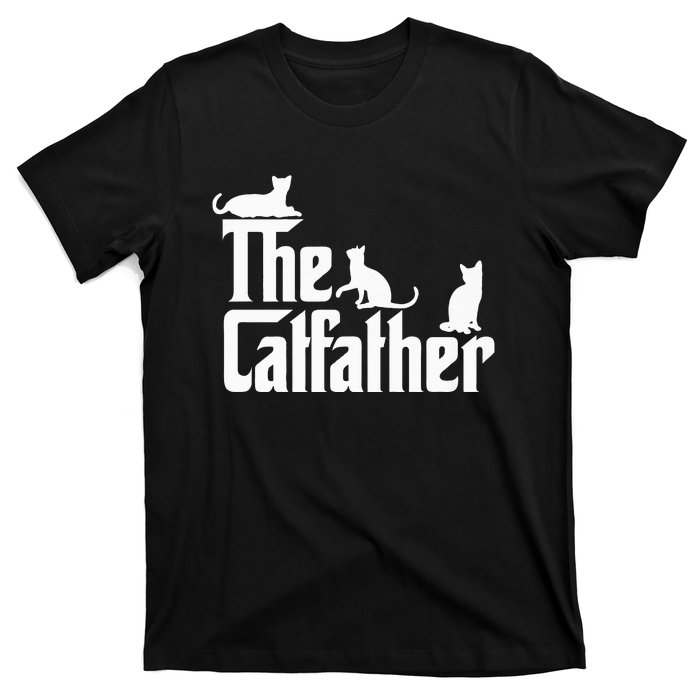 The CatFather Funny Cat Dad Cat Lover Gifts T-Shirt