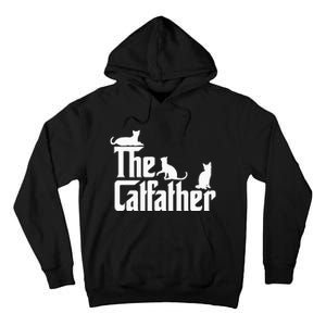 The CatFather Funny Cat Dad Cat Lover Gifts Tall Hoodie