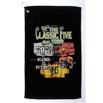 The Classic Five Of 1998 Platinum Collection Golf Towel