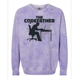 The Code Father Colorblast Crewneck Sweatshirt