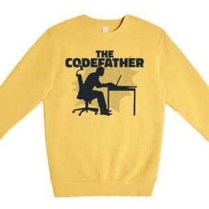 The Code Father Premium Crewneck Sweatshirt