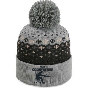 The Code Father The Baniff Cuffed Pom Beanie