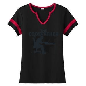 The Code Father Ladies Halftime Notch Neck Tee