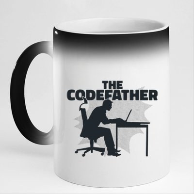 The Code Father 11oz Black Color Changing Mug