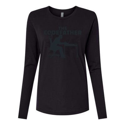 The Code Father Womens Cotton Relaxed Long Sleeve T-Shirt