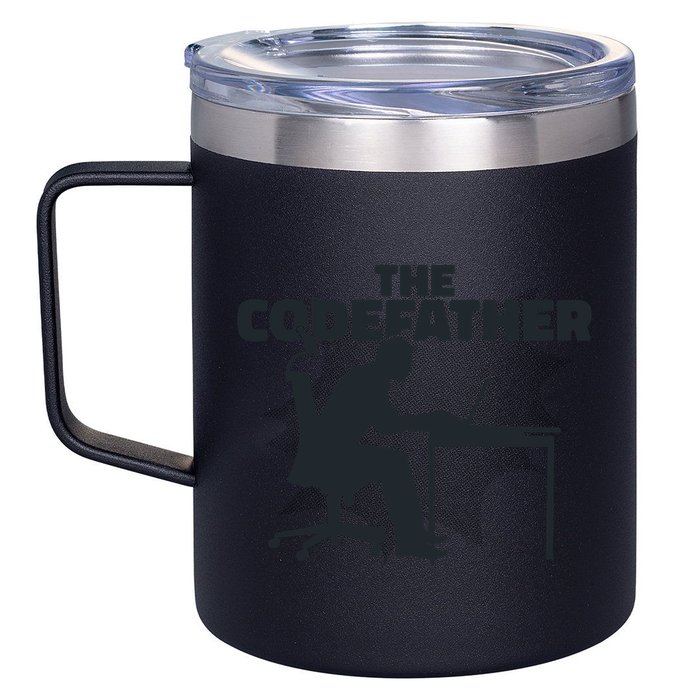 The Code Father 12oz Stainless Steel Coffee Mug