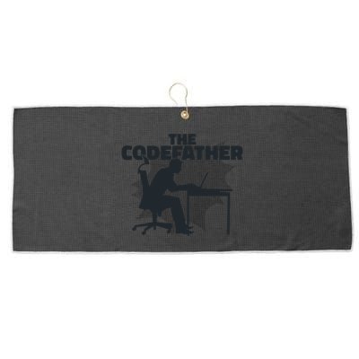 The Code Father Large Microfiber Waffle Golf Towel
